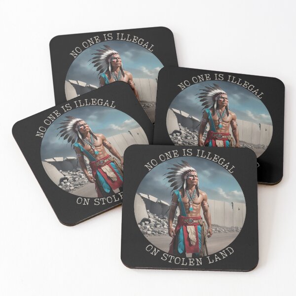 Item preview, Stolen Land Indigenous Justice Artwork designed and sold by ChicTrendz.