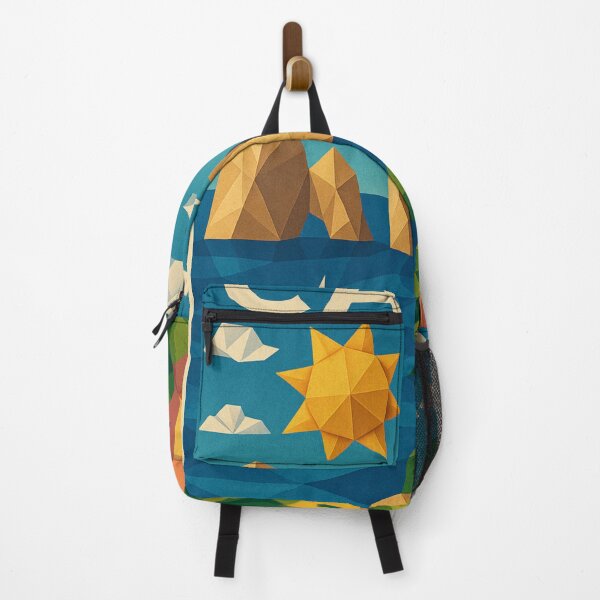 Item preview, Low-Poly Geometric Landscape of Capri designed and sold by Aryabek.