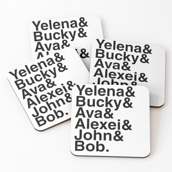 Item preview, Yelena & Bucky & Ava & Alexei & John & Bob designed and sold by jiminsyeol.