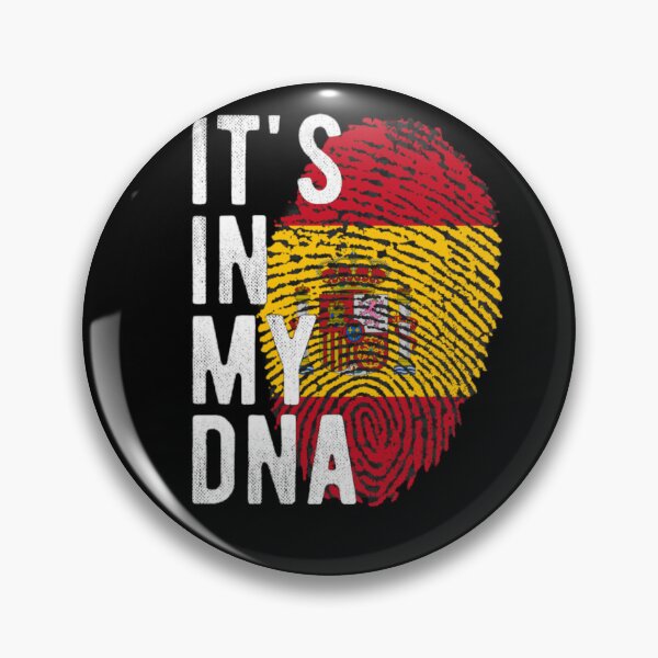 Item preview, Spanish DNA Fingerprint – It’s in My DNA Spain Flag Gift for Proud Spaniards, spain shirts, stickers, mug, hoodies... designed and sold by Misnrays93.