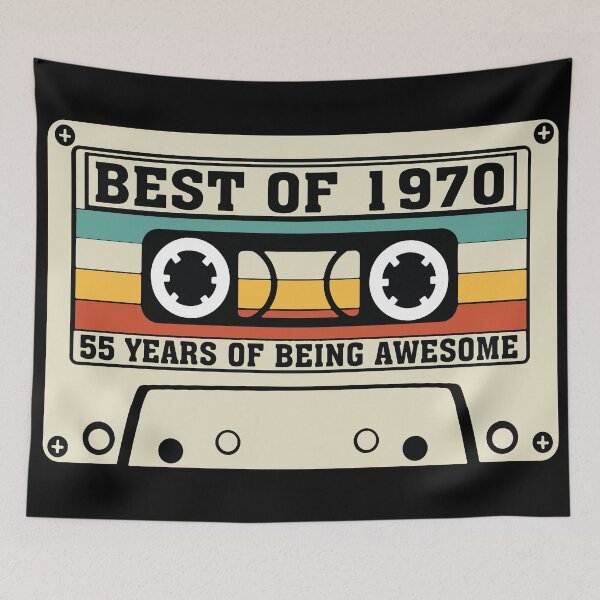 Item preview, Best of 1970 55 years of being awesome  designed and sold by BrownHorse90s.