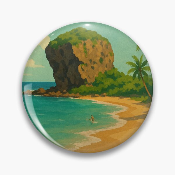 Item preview, Warm Coastal Scene at Kenting National Park, Taiwan designed and sold by Aryabek.