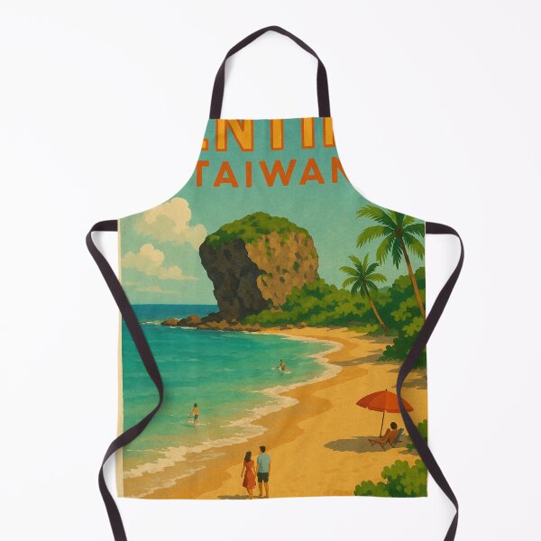 Item preview, Warm Coastal Scene at Kenting National Park, Taiwan designed and sold by Aryabek.