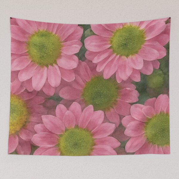 Item preview, Blush Pink Daisy – High Resolution Watercolor Artwork designed and sold by Pacika.