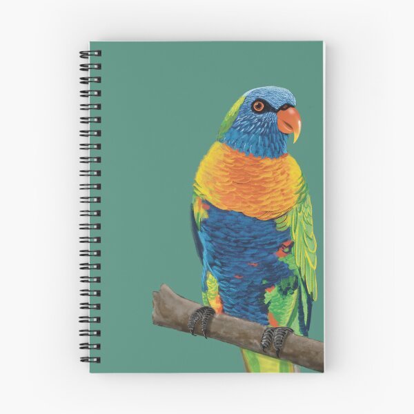 Item preview, Australian Rainbow Lorikeet Drawing  designed and sold by Juliet Raines.