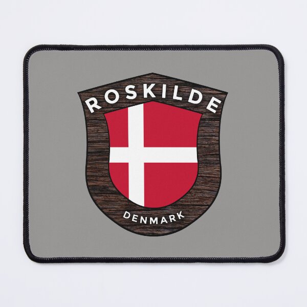 Item preview, Roskilde Denmark Emblem Flag designed and sold by World Designs.