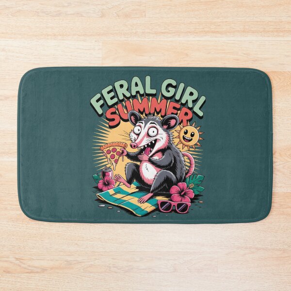 Item preview,  Feral Girl Summer Possum Meme designed and sold by box-artshop.