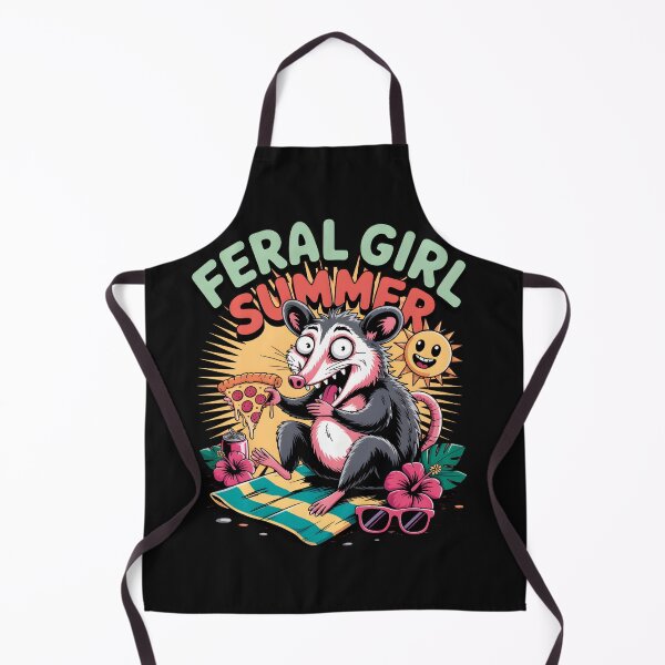 Item preview, Feral Girl Summer Possum Meme designed and sold by box-artshop.