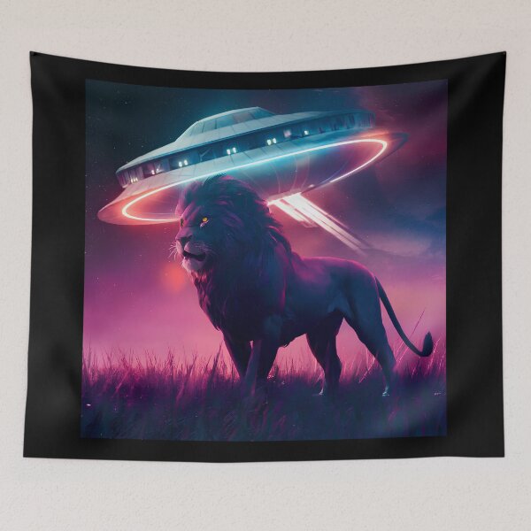 Item preview, Astral Lion: Neon Odyssey designed and sold by Paul-Place.