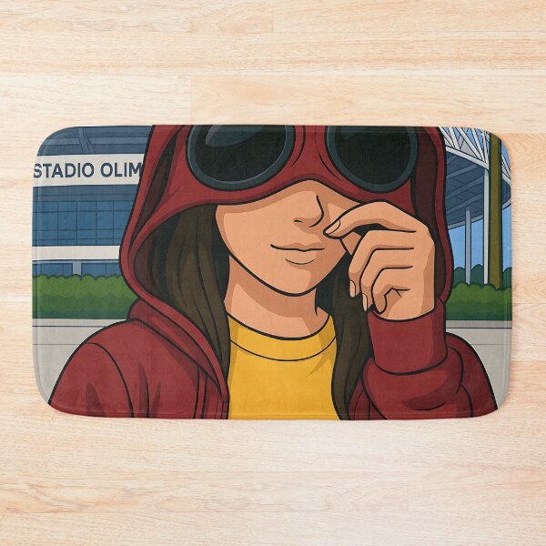 Item preview, Roma Girl Queen of the Curva designed and sold by canvasriddle.