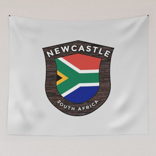 Item preview, Newcastle South Africa Emblem Flag designed and sold by World Designs.