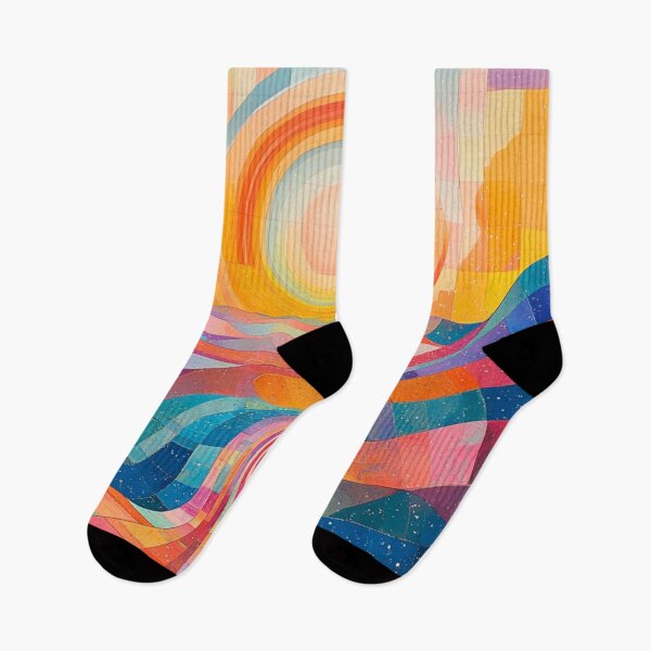 Item preview, Groovy Psychedelic Trail to Sun Art  designed and sold by GrinGalore.