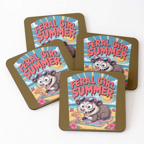 Item preview,  Feral Girl Summer Possum Meme designed and sold by box-artshop.