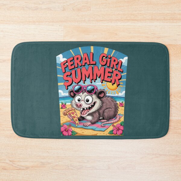 Item preview,  Feral Girl Summer Possum Meme designed and sold by box-artshop.