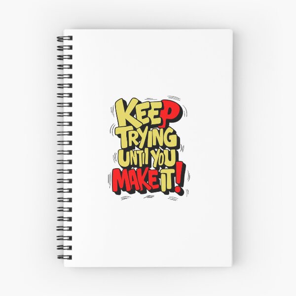 Item preview, Keep Trying designed and sold by Paulin Bushi.