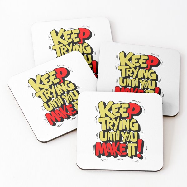 Item preview, Keep Trying designed and sold by Paulin Bushi.