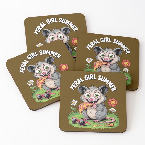 Item preview,   Feral Girl Summer Possum Meme designed and sold by box-artshop.