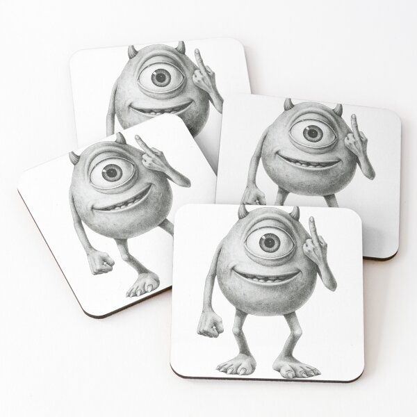 Item preview, Mike Wazowski Parody Showing Middle Finger designed and sold by negve.