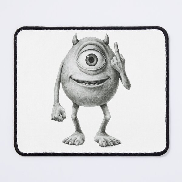 Item preview, Mike Wazowski Parody Showing Middle Finger designed and sold by negve.