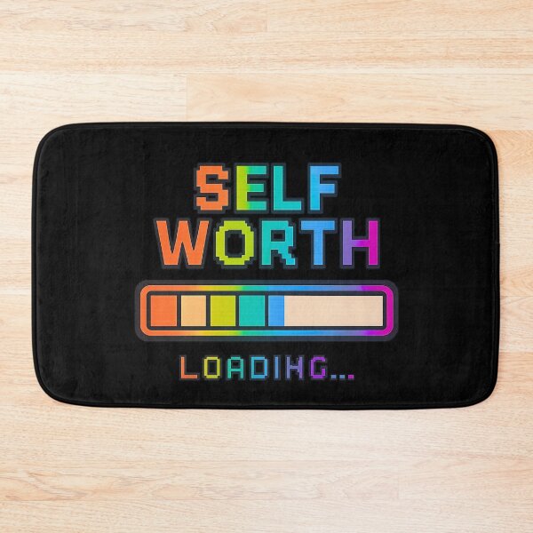 Item preview, Self-Worth Loading (Rainbow Pixel) designed and sold by Zuriel Hargrove.