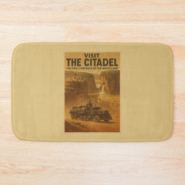 Artikelvorschau, The Citadel (Mad Max Fury Road) - Vintage-style Tourism Poster entworfen und verkauft von curseofkazar.
