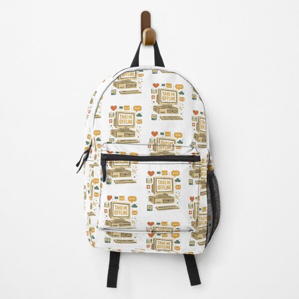 Item preview, "Take Me Offline – Retro Tech Digital Detox Design" designed and sold by Cute-Jory-Store.
