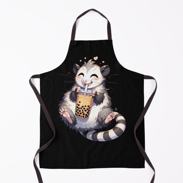 Item preview, Cute Kawaii Opossum Drink Bubble Tea Milk Tea Lover designed and sold by Kimberley King Art King Art.