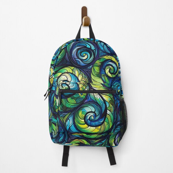 Item preview, New Zealand Māori Paua Pattern Koru Design 403 designed and sold by GrinGalore.