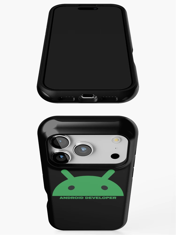 Thumbnail 3 of 4, iPhone Case, android developer code designed and sold by Redstrawberry13.