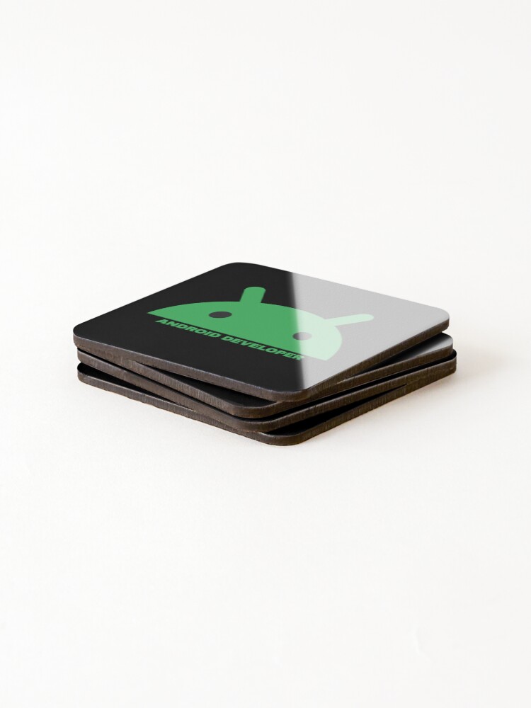 Thumbnail 4 of 5, Coasters (Set of 4), android developer code designed and sold by Redstrawberry13.