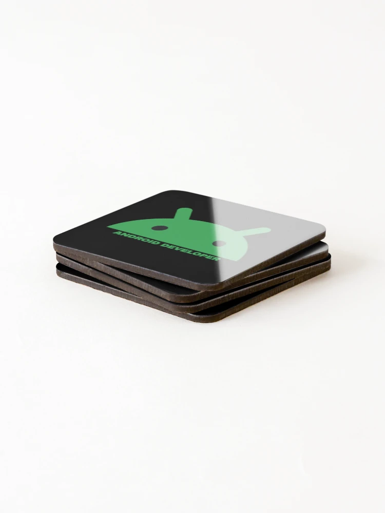Thumbnail 4 of 5, Coasters (Set of 4), android developer code designed and sold by Redstrawberry13.