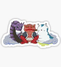 The Three Sannin Sticker