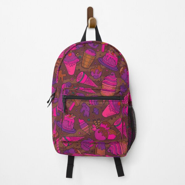 Item preview, Ice Cream & Dessert Pattern – Fun Pink and Brown Sweet Treat Design designed and sold by Sepinik.
