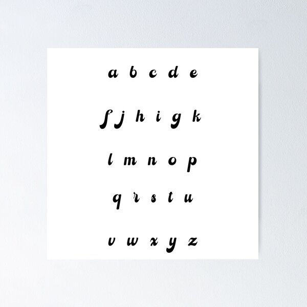 Item preview, Alphabet letters designed and sold by Paper Drip.