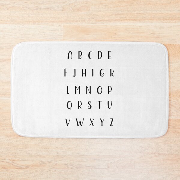 Artikelvorschau, Buchstaben des Alphabets entworfen und verkauft von Paper Drip.