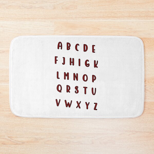 Artikelvorschau, Buchstaben des Alphabets entworfen und verkauft von Paper Drip.