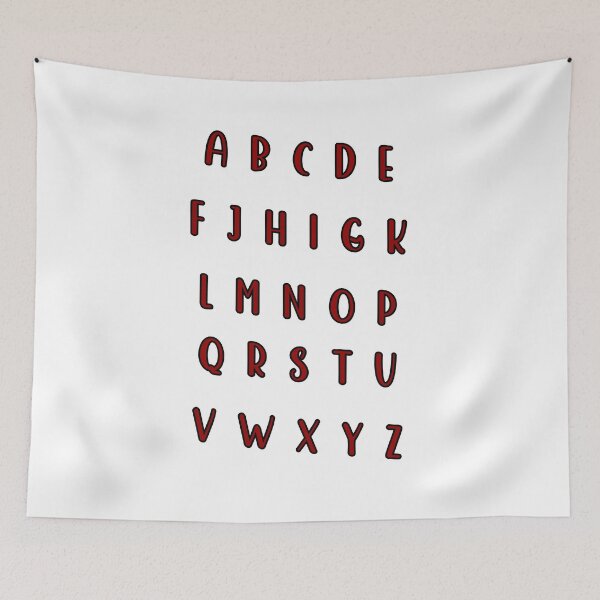 Item preview, Alphabet letters designed and sold by Paper Drip.