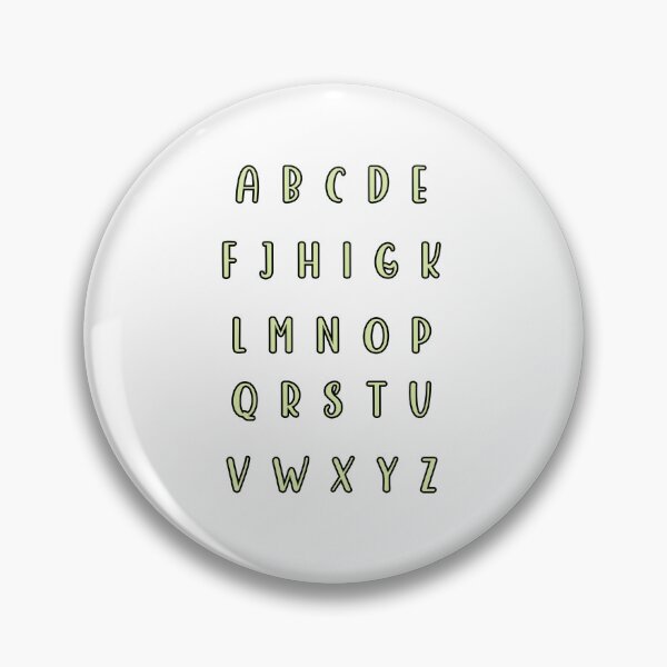 Item preview, Alphabet letters designed and sold by Paper Drip.