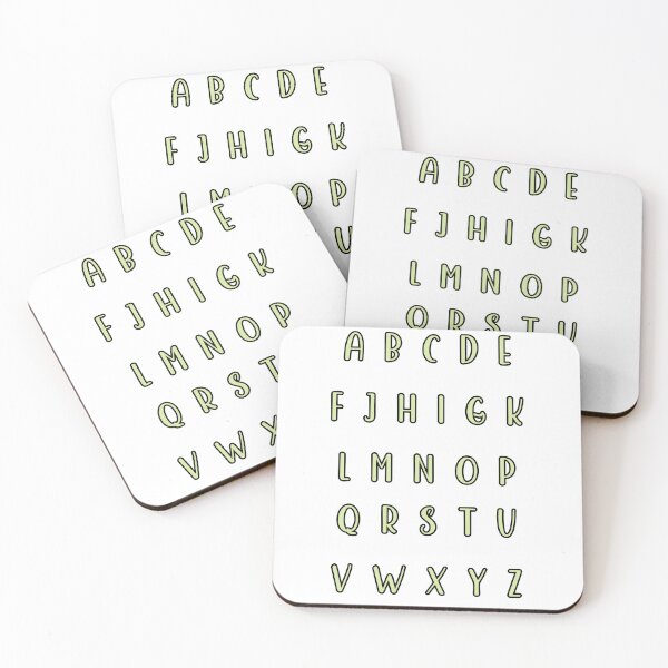 Item preview, Alphabet letters designed and sold by Paper Drip.