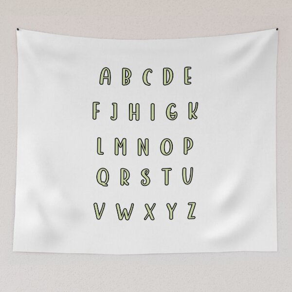 Item preview, Alphabet letters designed and sold by Paper Drip.