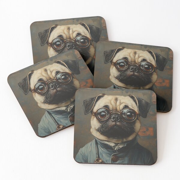 Item preview, Dr. Pug - Cute Doctor Pug - Stylish Animal Art designed and sold by Chrisjeffries24.
