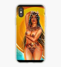Gold QUEEN iPhone Case
