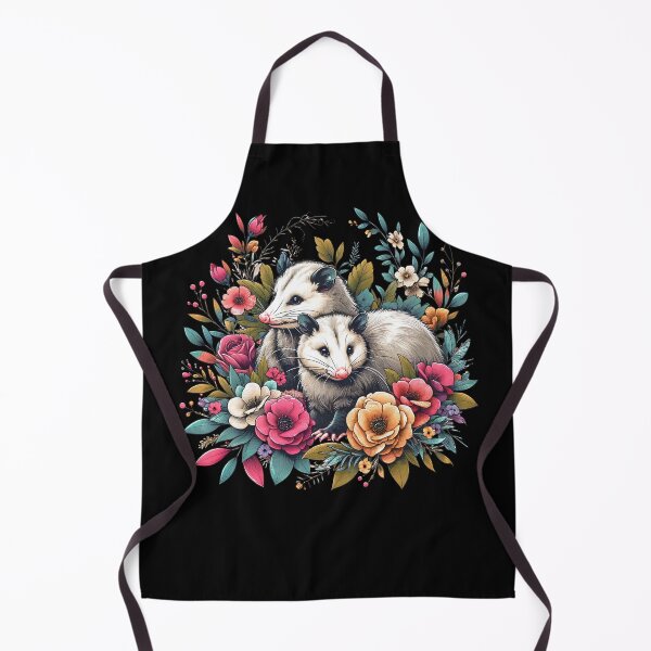 Item preview, Opossum Possum Aesthetic Floral Flower designed and sold by Kimberley King Art King Art.