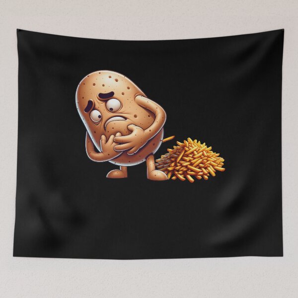 Item preview, Funny Potato French Fries Designs For Men Women Food Eaters designed and sold by Kimberley King Art  King Art.