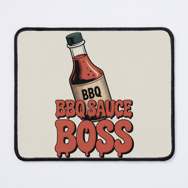 Item preview, BBQ Sauce Boss Funny Grilling Quote designed and sold by Jollys-ArtShop.