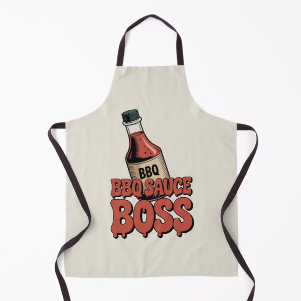 Item preview, BBQ Sauce Boss Funny Grilling Quote designed and sold by Jollys-ArtShop.