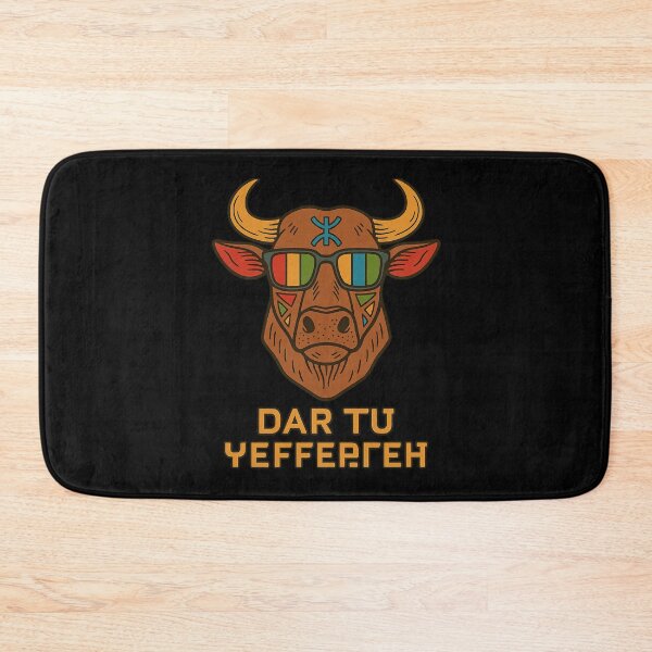 Item preview, Amazigh Bull – Dare to Be Different (ⴰⵣⵓⵍ ⵉⴼⵔⴰⵖ) designed and sold by ALITOPRINCE.