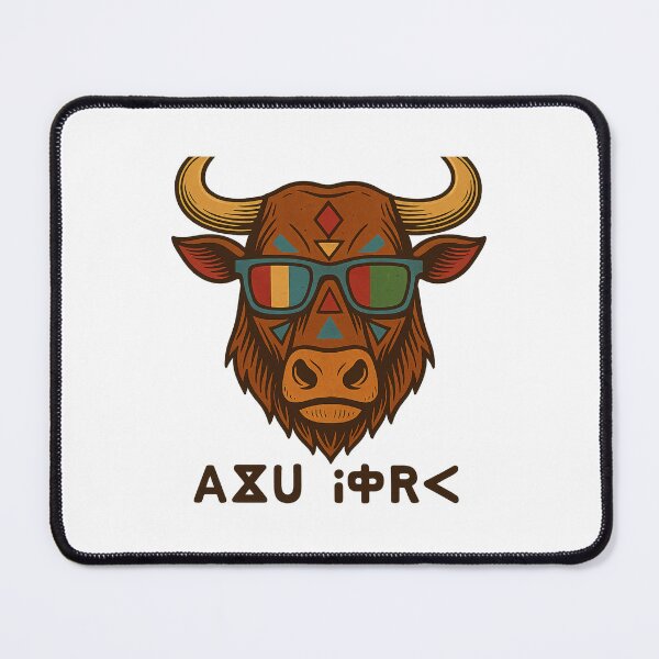 Item preview, Amazigh Bull – ⴰⵣⵓⵍ ⵉⴼⵔⴰⵖ (Be Different) designed and sold by ALITOPRINCE.