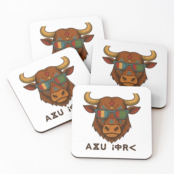 Item preview, Amazigh Bull – ⴰⵣⵓⵍ ⵉⴼⵔⴰⵖ (Be Different) designed and sold by ALITOPRINCE.