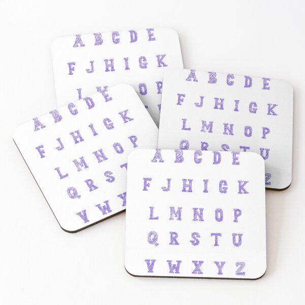 Item preview, Alphabet letters designed and sold by Paper Drip.